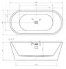 Акриловая ванна Abber - 5