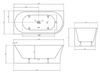 Акриловая ванна Abber - 4