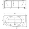 Акриловая ванна Aquatek Мелисса - 2