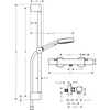 Душевой гарнитур Hansgrohe Pulsify Select