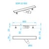 Душевой трап RGW Shower Drain SDR-22B - 5