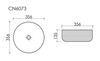 Раковина Ceramica Nova Element, белый матовый - 6