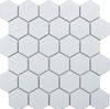 Hexagon small White Glossy