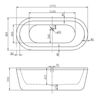 Декоративная накладка на отверстие перелива BelBagno - 3