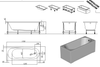 Акриловая ванна Kolpa-San Tamia Quat Optima 170x70