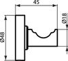 Крючок для ванной Ideal Standard Iom - 4