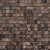 Мозаика Marble Mosaic Dark Imperador 15*15 305*305