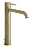 Смеситель для раковины Gessi Meccanica, с донным клапаном, Brushed Brass