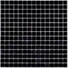 Плитка Мозаика Bonaparte Mosaics Black Light, 32.7x32.7, моноколор, чёрная, матово-глянцевая - 1