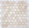 Crema Marfil Mat Hex 28.5x30.5