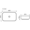 Раковина накладная Ceramica Nova Element Белый Глянцевый - 7