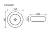 Раковина накладная Ceramica Nova Element Белый Глянец - 6