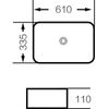 Раковина накладная Grossman - 4