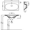 Раковина подвесная Hatria Le Fiabe - 7