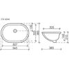 Раковина встраиваемая Ceramica Nova Element - 8