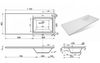 Раковина встраиваемая Эстет Даллас - 5