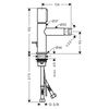 Смеситель для биде Axor Uno