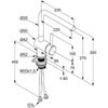 Смеситель для кухни Kludi Steel - 6