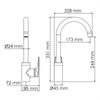 Смеситель для кухни WasserKRAFT Wiese - 5