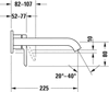 Смеситель для раковины Duravit C.1