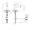 Смеситель для раковины Gessi Rettangolo - 7