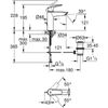 Смеситель для раковины Grohe Eurosmart