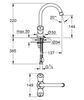 Смеситель для раковины Grohe Costa S