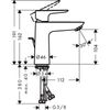 Смеситель для раковины Hansgrohe Talis E