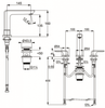 Смеситель для раковины Kludi Ameo - 4