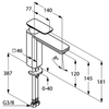 Смеситель для раковины Kludi E2 - 5