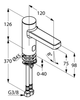 Смеситель для раковины Kludi Zenta - 6