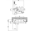 Смеситель для ванны с душем Gessi Rettangolo