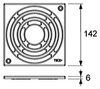 Декоративная решетка TECE TECEdrainpoint S
