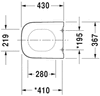 Сиденье Duravit Happy D.2