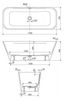 Ванна из искусственного камня Cezares - 4