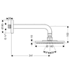 Верхний душ Hansgrohe Raindance AIR