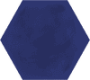 Vives Zero Hexаgono Figuli Blue 15x17 ID 521071